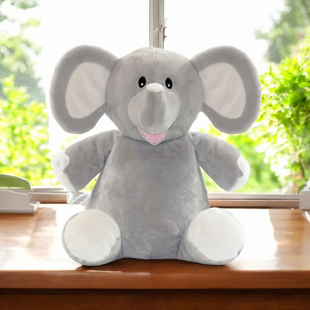 Éléphant gris petite oreille Manoushka Création