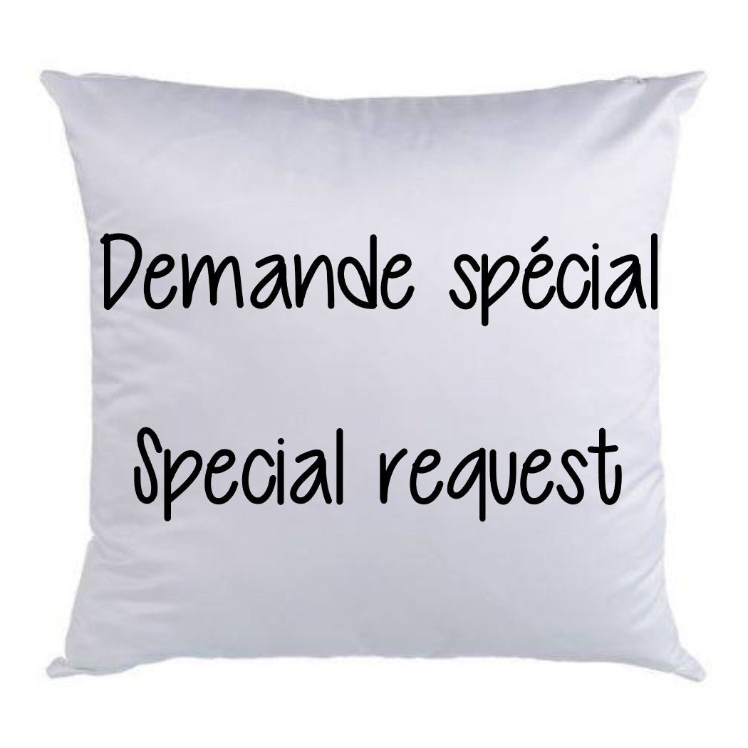 coussin demande spécial - manoushkacreation
