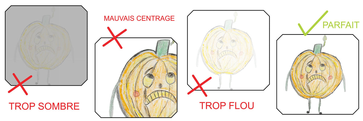 Coussin-Toutou - Personnalisé avec votre dessin - manoushkacreation