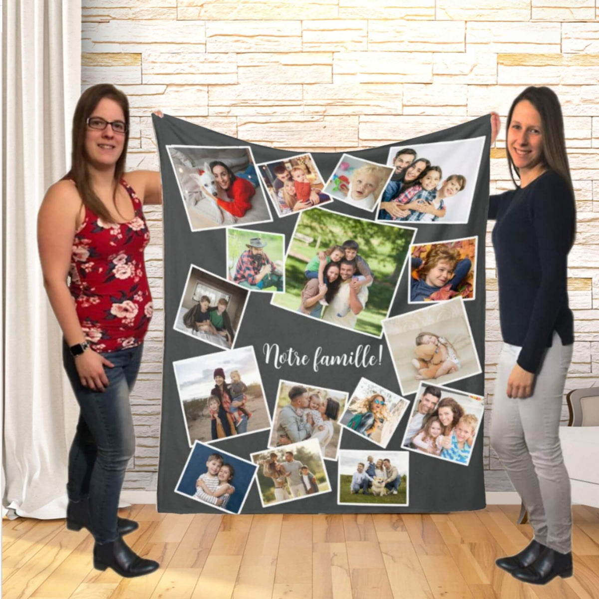Couverture imprimée - 16 Photos - Notre famille - manoushkacreation