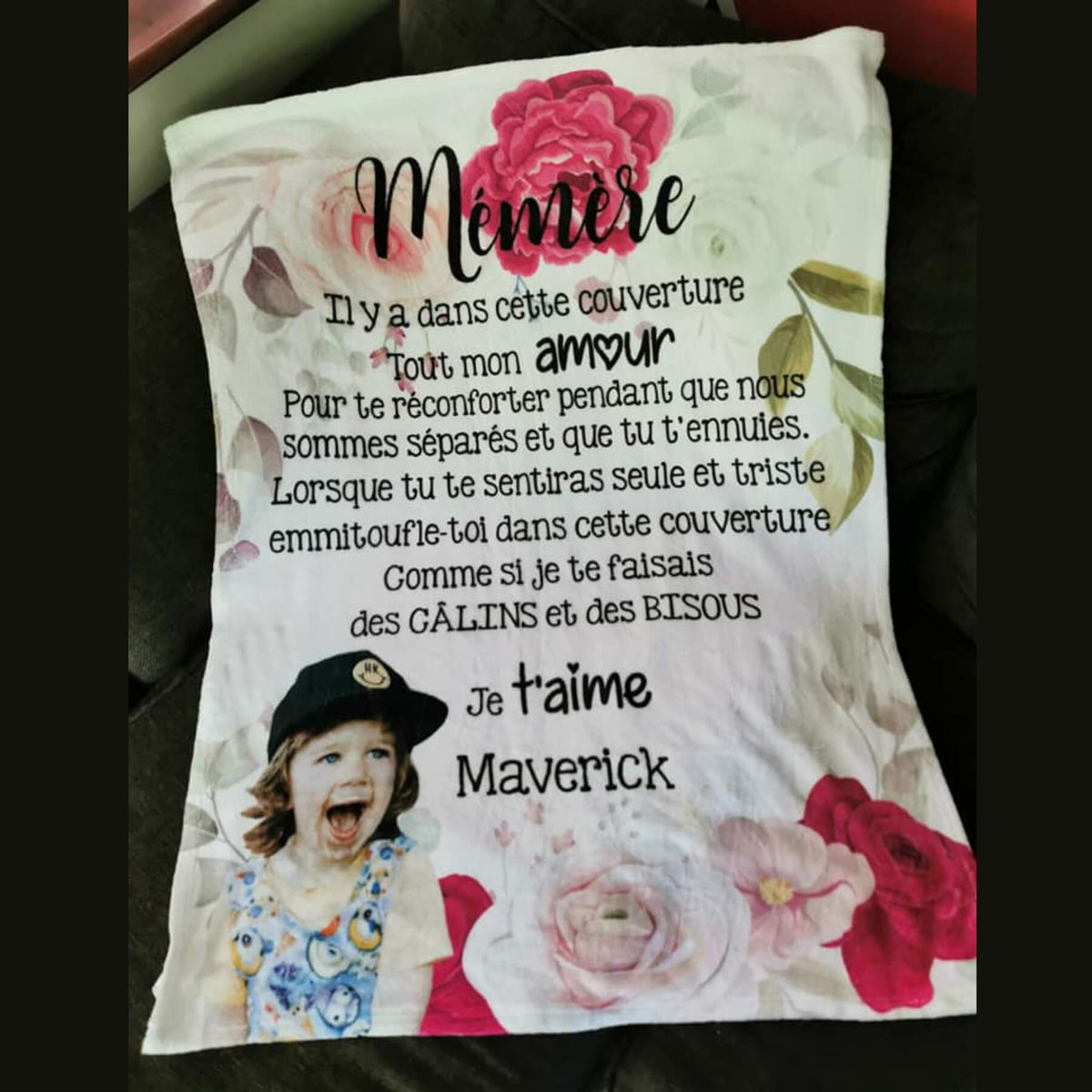 Couverture imprimée - Tout notre amour - manoushkacreation