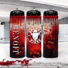 Bouteille Isotherme Personnalisée 591 ml avec Double Ouverture - Halloween SPOOKY - manoushkacreation