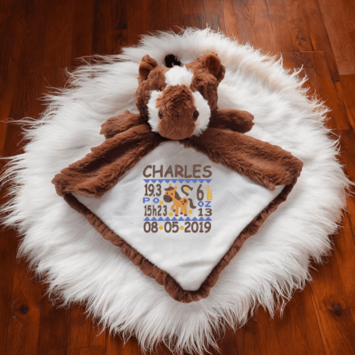 cheval / horse doudou - manoushkacreation