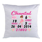 Coussin de naissance ballerine - manoushkacreation