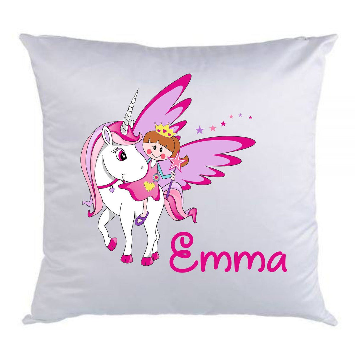 Coussin Licorne et fée - manoushkacreation