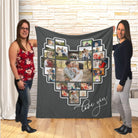 Couverture imprimée - 24 Photos - Coeur Love you - manoushkacreation