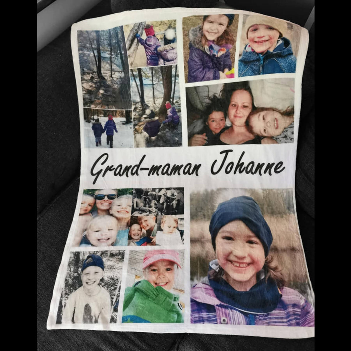 Couverture imprimée avec Photos - manoushkacreation
