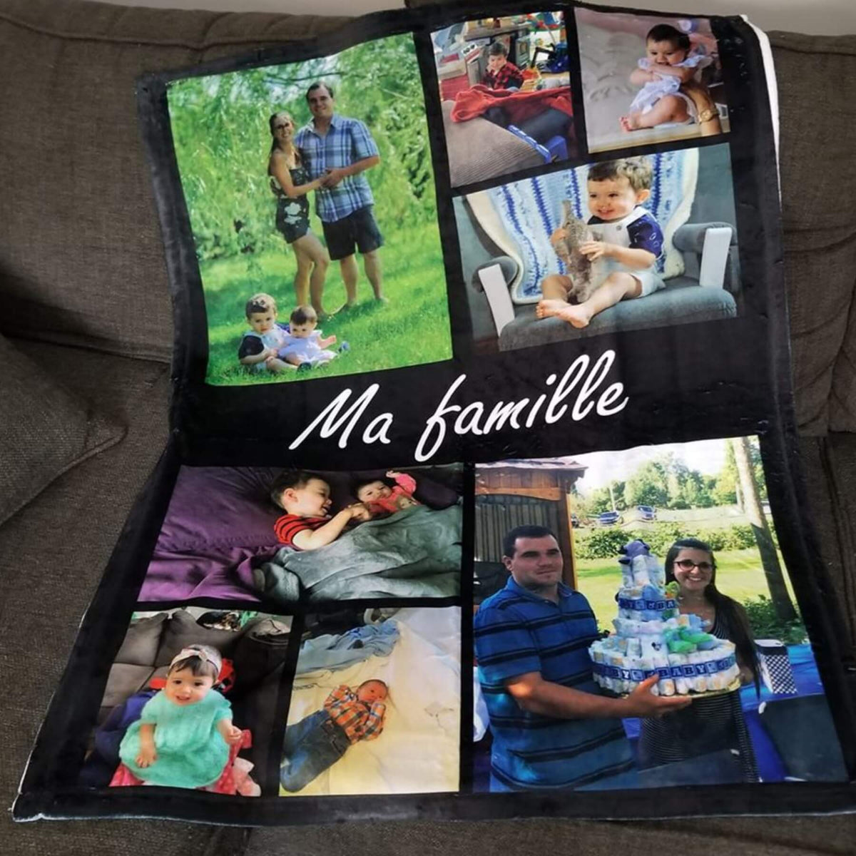 Couverture imprimée avec Photos - manoushkacreation