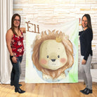 Couverture imprimée - Lion Roi Aquarelle - manoushkacreation