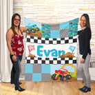 Couverture imprimée - Monster Truck Patchwork - manoushkacreation