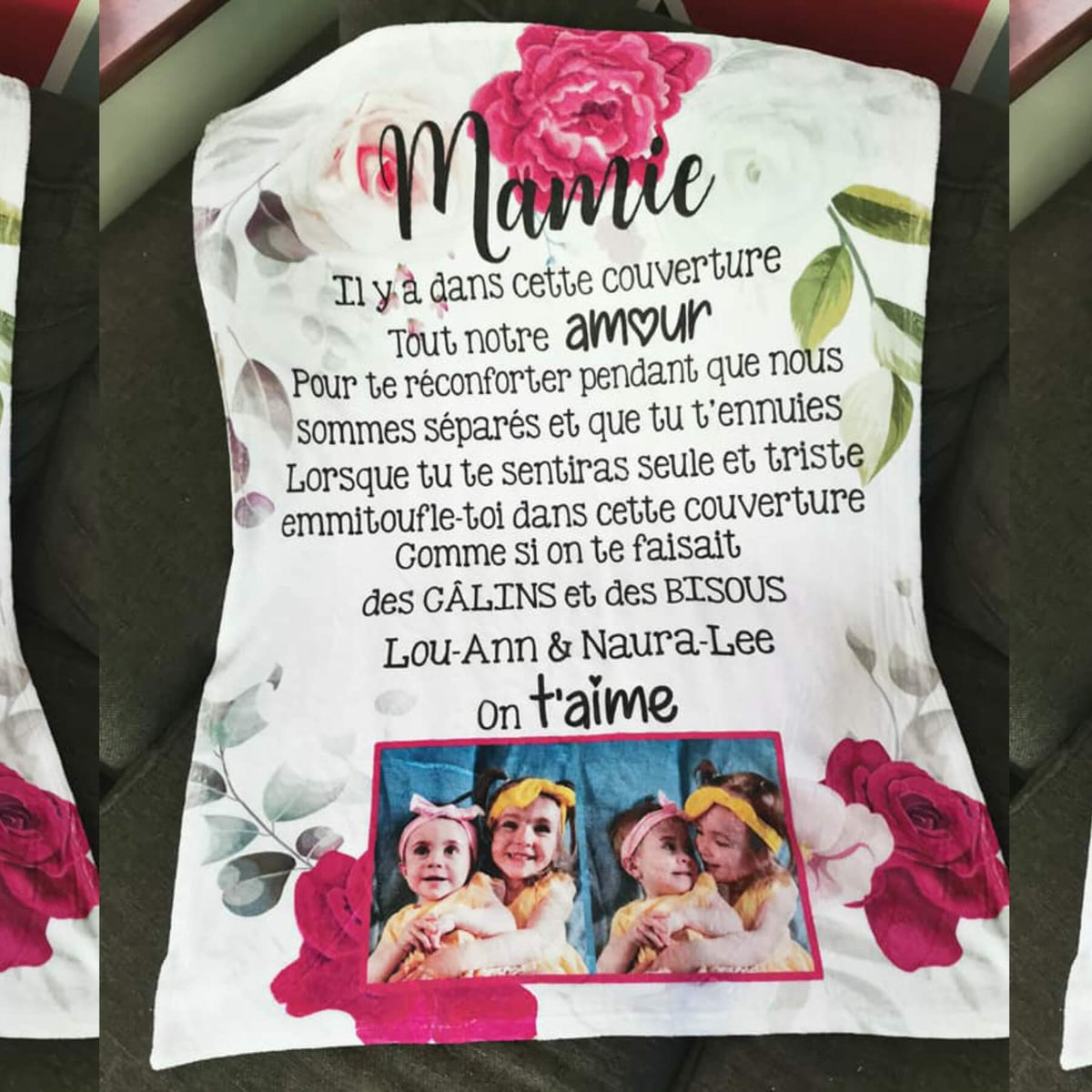 Couverture imprimée - Tout notre amour - manoushkacreation