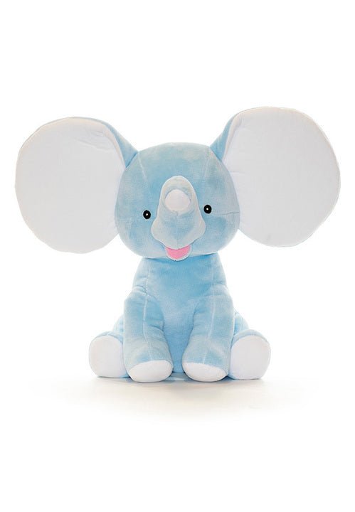 Éléphant grande oreille bleu pale - manoushkacreation
