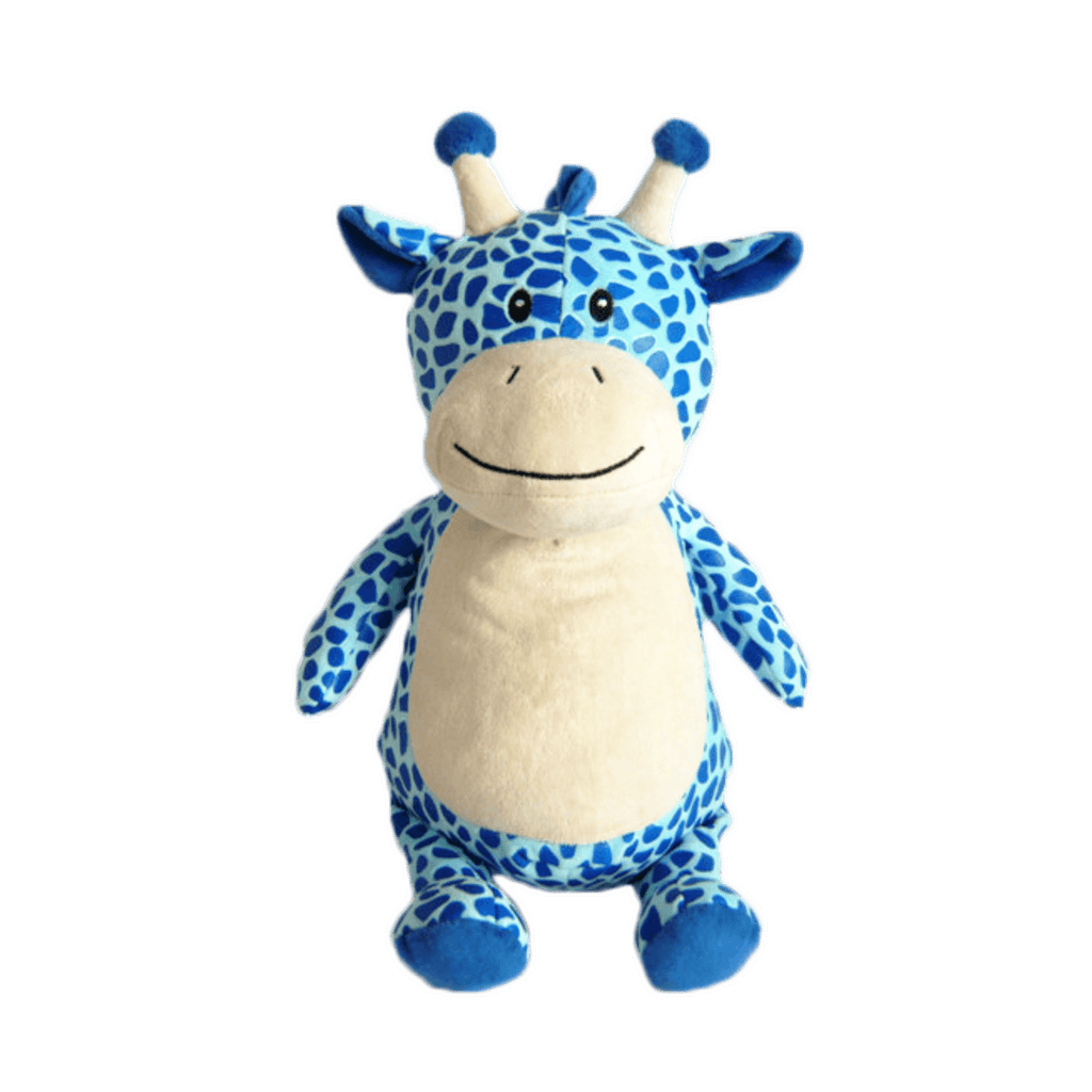 Girafe bleu - manoushkacreation