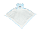 Ours bleu doudou - manoushkacreation