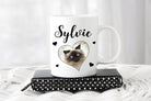Tasse : chat et prénom - manoushkacreation