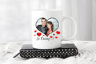 Tasse : Coeur et photo - manoushkacreation