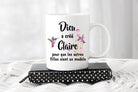 Tasse :Dieu a créé ... pour que les autres filles aient un modèle - manoushkacreation